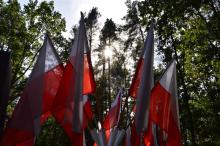 Obchody 77 rocznicy mordu w Lesie Szpęgawskim