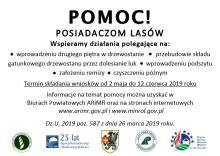 Ogłoszenie dla właścicieli lasów niestanowiących własności Skarbu Państwa